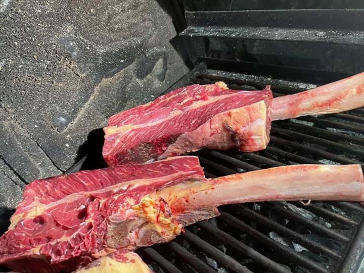 Grillades au feu de cheminée Barneville-Carteret